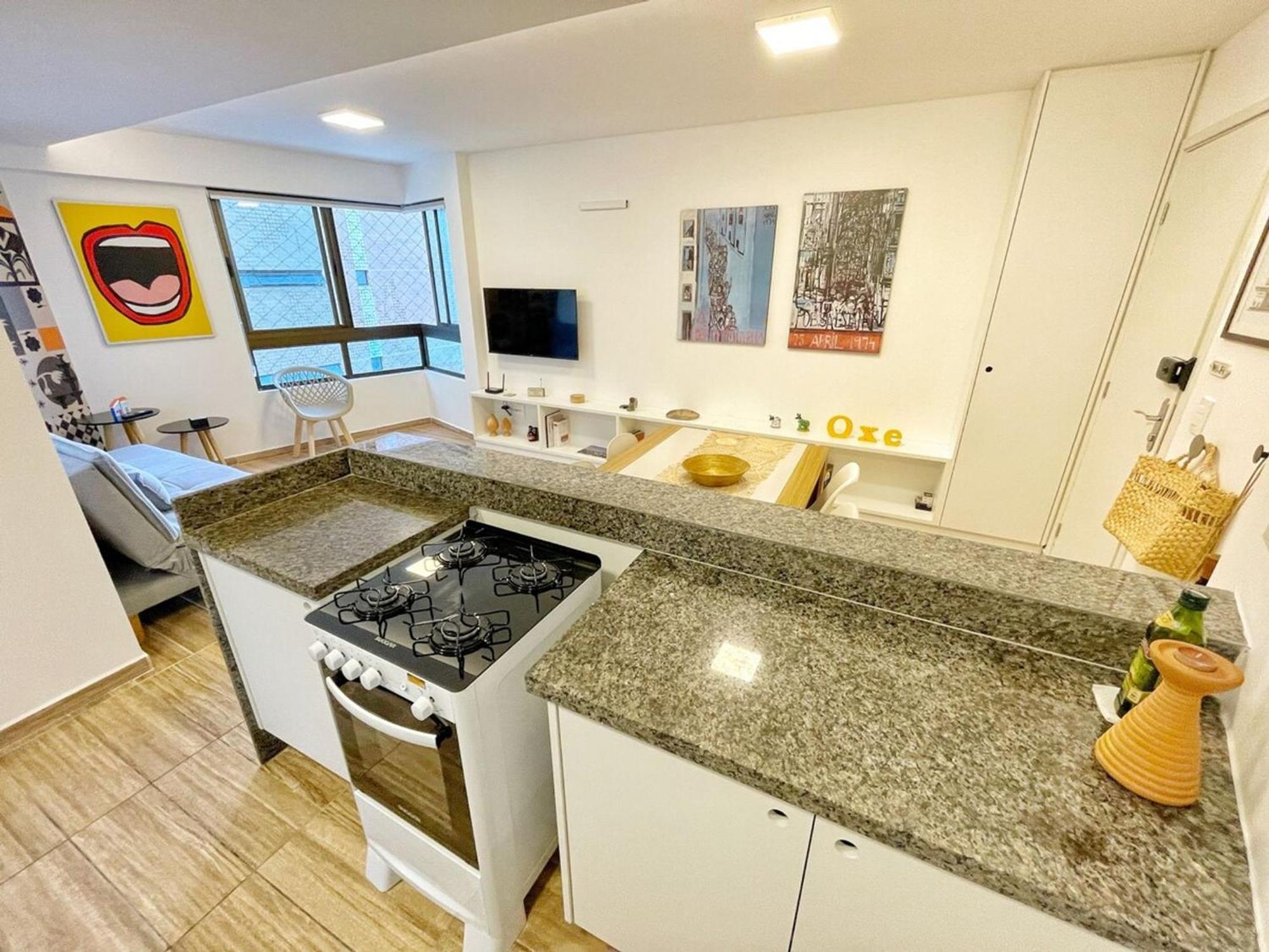 Joia E Requinte Na Beira Rio Apartamento *
